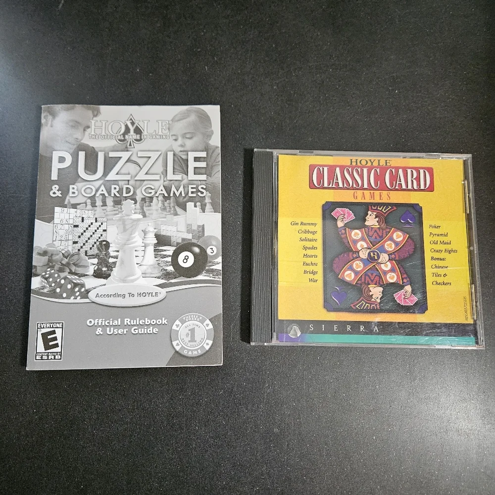 Hoyle Puzzle Board Games for PC CD-ROM